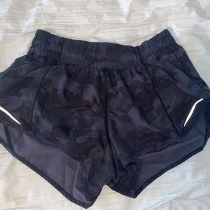 Lululemon Black Camo Shorts